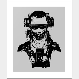 Cyberpunk 002 Posters and Art